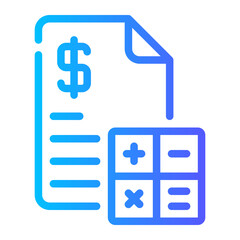 cost gradient icon