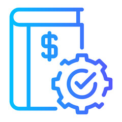 learning gradient icon