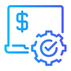 laptop gradient icon