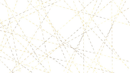 Diagonal golden dot line texture. Abstract seamless pattern. Pattern fills. Random lines. Simple luxury design for wallpaper. Vector illustration