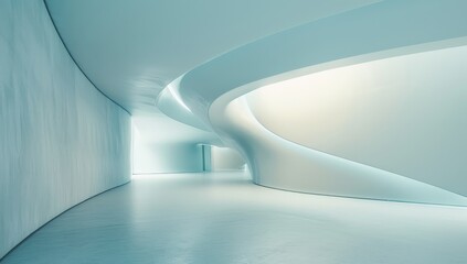 Futuristic Curved Interior Design