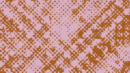 Abstract halftone grunge texture background image.