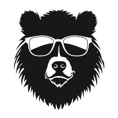 Bear Wearing Glasses