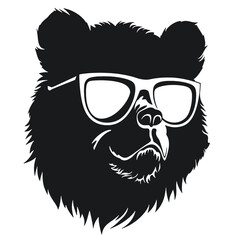 Bear Wearing Glasses