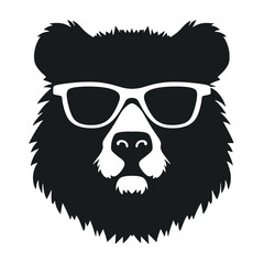 Bear Wearing Glasses