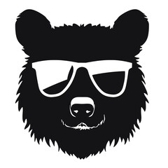 Bear Wearing Glasses