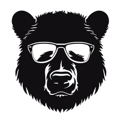 Bear Wearing Glasses