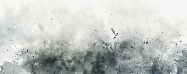 Obraz premium Abstract Watercolor Smoke on Transparent