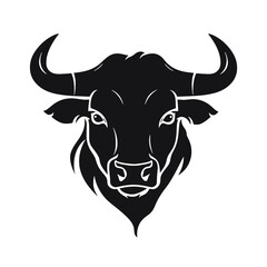 Bulldog Logo Monochrome Design Style