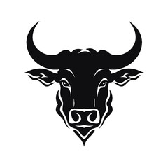 Bulldog Logo Monochrome Design Style