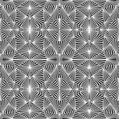 Abstract, Doodle, Doodle abstract lines consist of white lines, line patterns, art, white lines with black background.