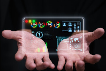 USER Interface Ai DATA computing inspector screen interface Applications Control screen Virtual Reality Control new technology service programer programming ai chat bot innovation technology