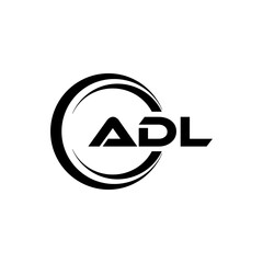 ADL Logo Design, Inspiration for a Unique Identity. Modern Elegance and Creative Design. Watermark Your Success with the Striking this Logo.