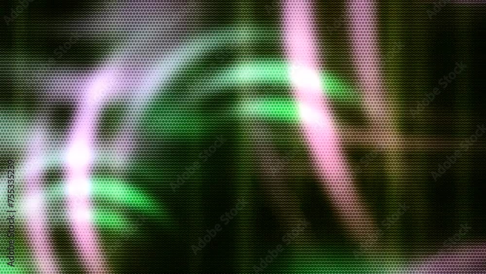 Poster animated moving motion background showing musical notes