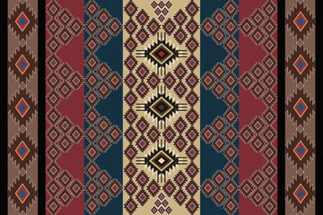 Southwestern Style - The geometric southwestern Aztec pattern makes a statement with rich colors that are easy to coordinate with a range of decor styles.