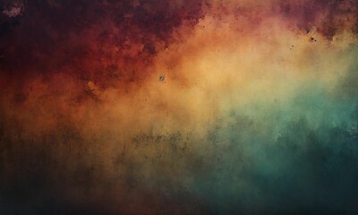 Fototapeta premium Abstract colorful background with grunge noise grain texture