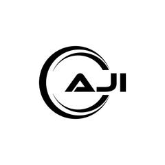 AJI Letter Logo Design, Inspiration for a Unique Identity. Modern Elegance and Creative Design. Watermark Your Success with the Striking this Logo.