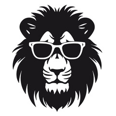 Obraz premium lion Silhouette 
