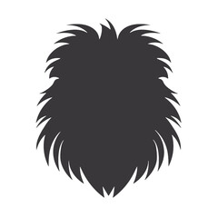 Monkey   head with sunglasses