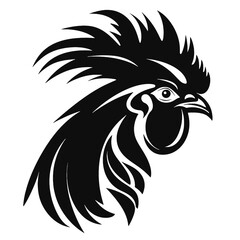 rooster  Silhouette  