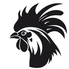 rooster  Silhouette  