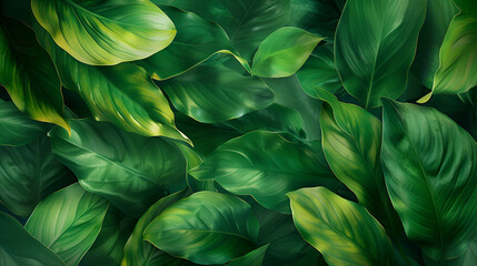 green background, generative ai