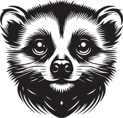 Adorable Red Panda Vector Design