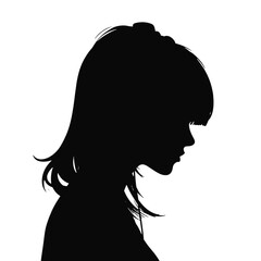 silhouette of a woman