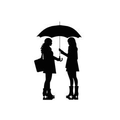 person under umbrella