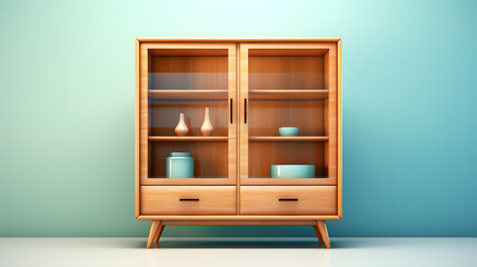 Cabinet 3d Rendering