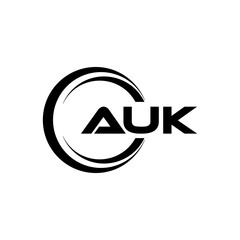 AUK Logo Design, Inspiration for a Unique Identity. Modern Elegance and Creative Design. Watermark Your Success with the Striking this Logo.