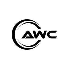 AWC Letter Logo Design, Inspiration for a Unique Identity. Modern Elegance and Creative Design. Watermark Your Success with the Striking this Logo.