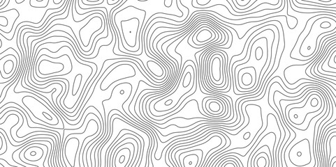 Black-white background from Ocean topographic. Geographic mountain relief. Panorama view gradient multicolor wave curve lines banner background design. 