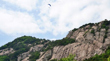 Rocky Mountains and Paragliding in Korea