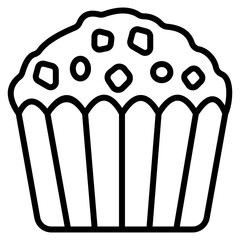 Muffin Icon Element For Design