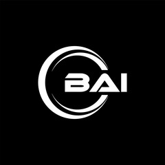 BAI Logo Design, Inspiration for a Unique Identity. Modern Elegance and Creative Design. Watermark Your Success with the Striking this Logo.