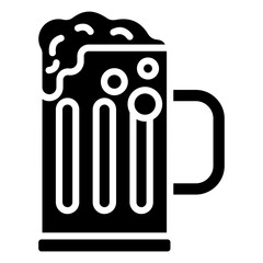 Beer Mug Icon Element For Design