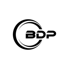 BDP Logo Design, Inspiration for a Unique Identity. Modern Elegance and Creative Design. Watermark Your Success with the Striking this Logo.