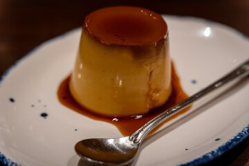 自家製焼きプリン