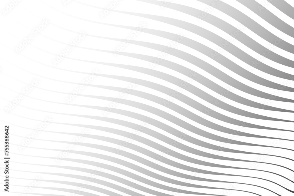 Poster abstract background with waves and curve lines.