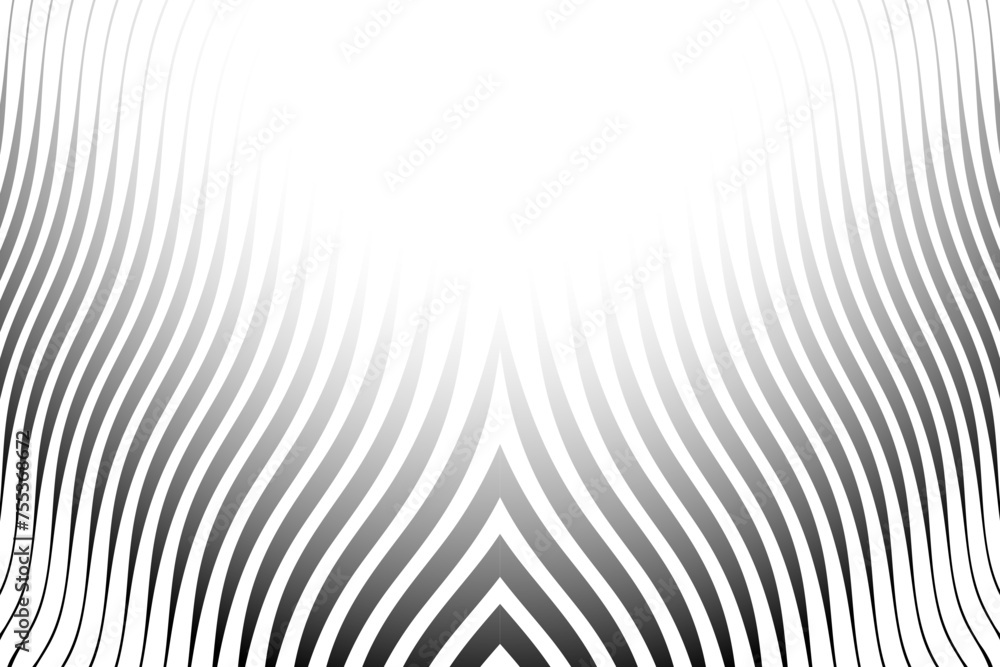 Poster abstract background with waves and curve lines.