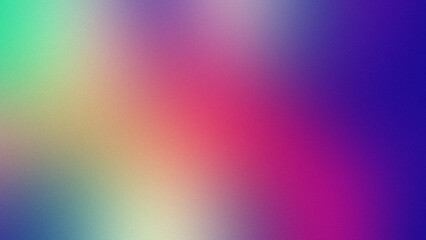 Purple, pink, blue, teal and yellow grainy gradient background, modern blurred color noise texture for your banner design