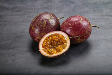 Fresh ripe sweet tropical Maracuya