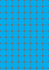 The background image uses grid lines. laying on the blue background used in graphics