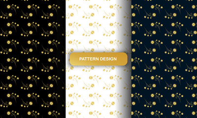 Royal Seamless Abstract golden pattern Background. Modern luxury template. © Kadija