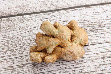 Raw ginger root fot cooking