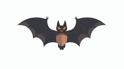 Bat icon design template vector isolated illustration