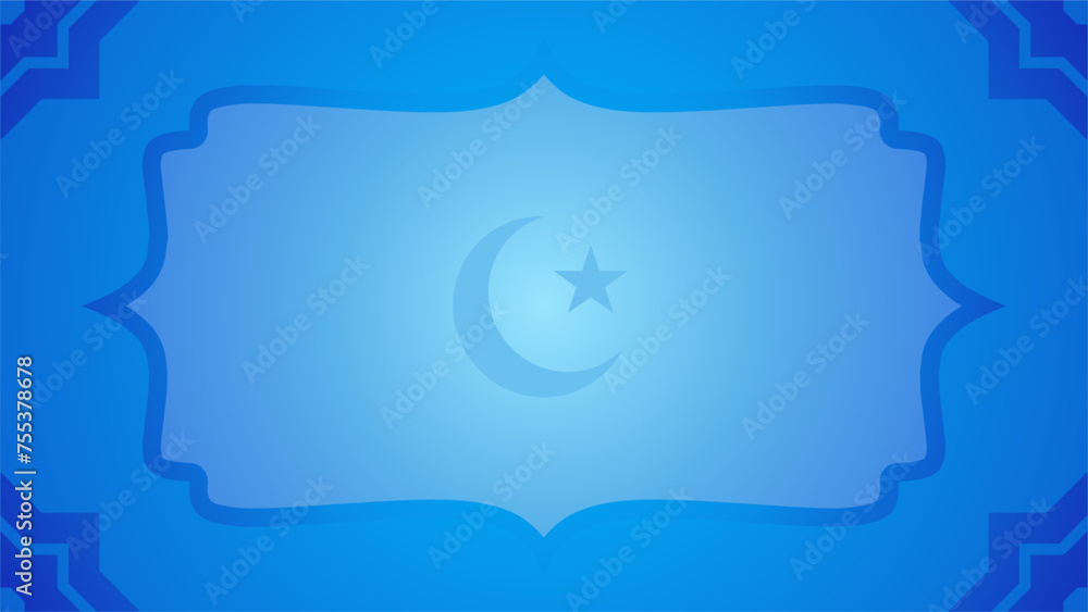 Wall mural ramadan event vector background. islam background for ramadan celebration or islamic event. islamic 