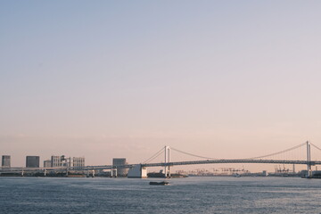 お台場、レインボーブリッジ