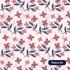 flowers pattern design, decoration